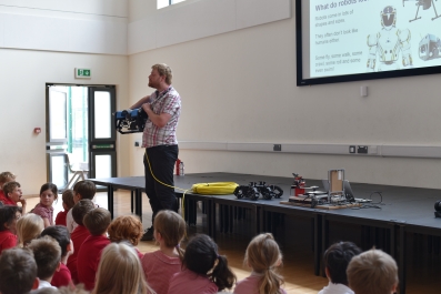 IAC robotics outreach at southville school